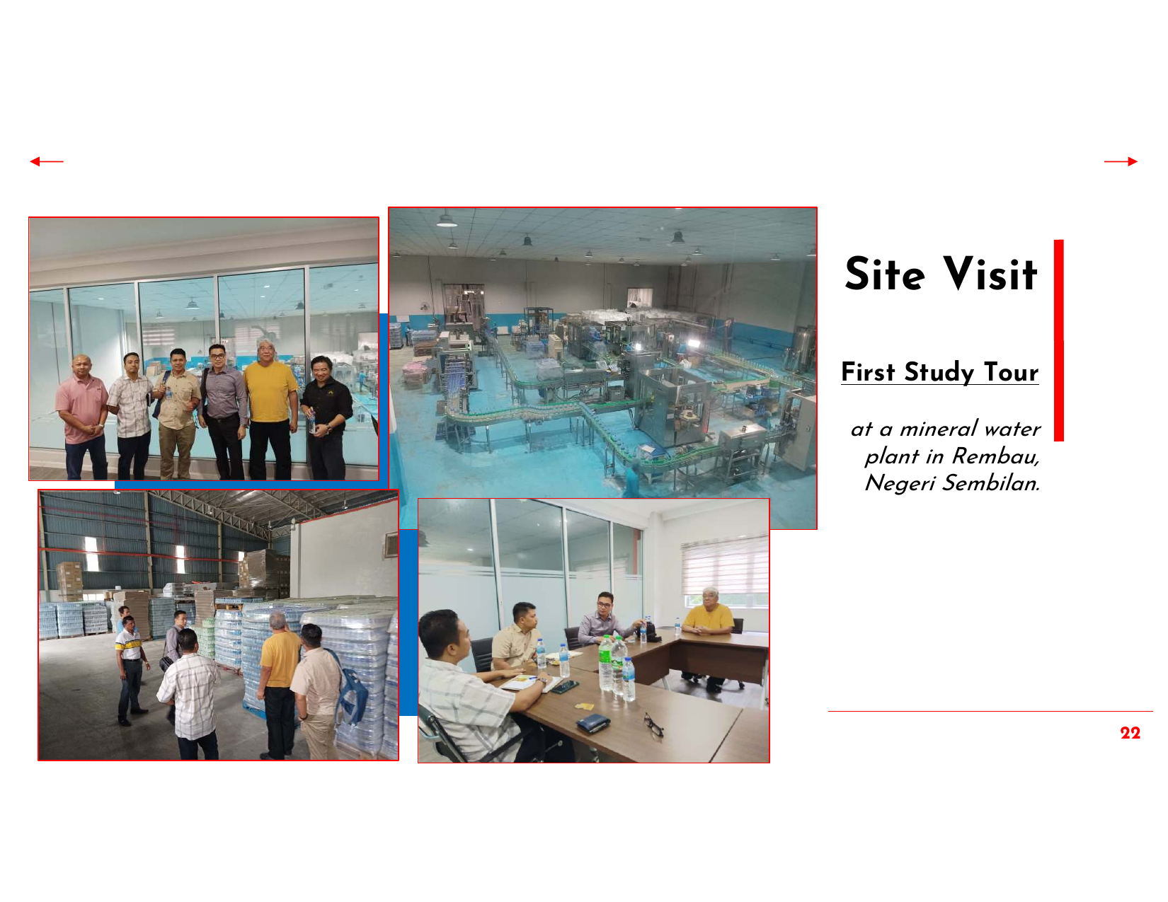 Study visit and due diligence images